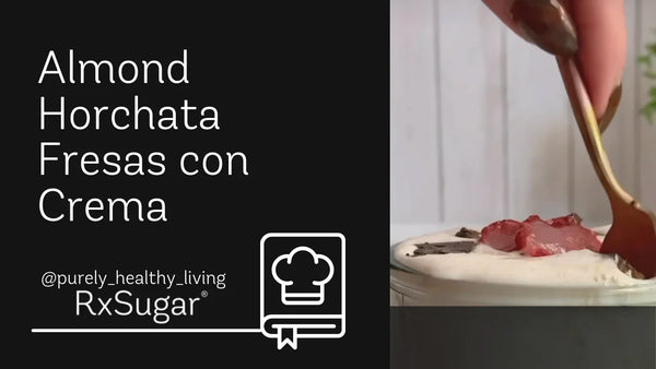 Almond Horchata Fresas con Crema by @purely_healthy_living on Instagra - RxSugar®