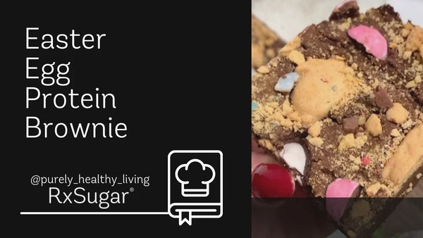 Easter Egg Protein Brownie by @purely_healthy_living on Instagram - RxSugar®