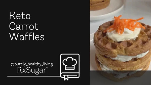 Purely Healthy Living Keto Carrot Waffles - RxSugar®