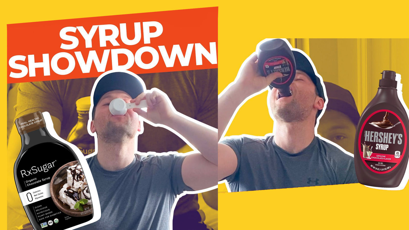 RxSugar Organic Chocolate Syrup vs. Hershey’s Chocolate Flavored Syrup And It’s Impact On Blood Sugars