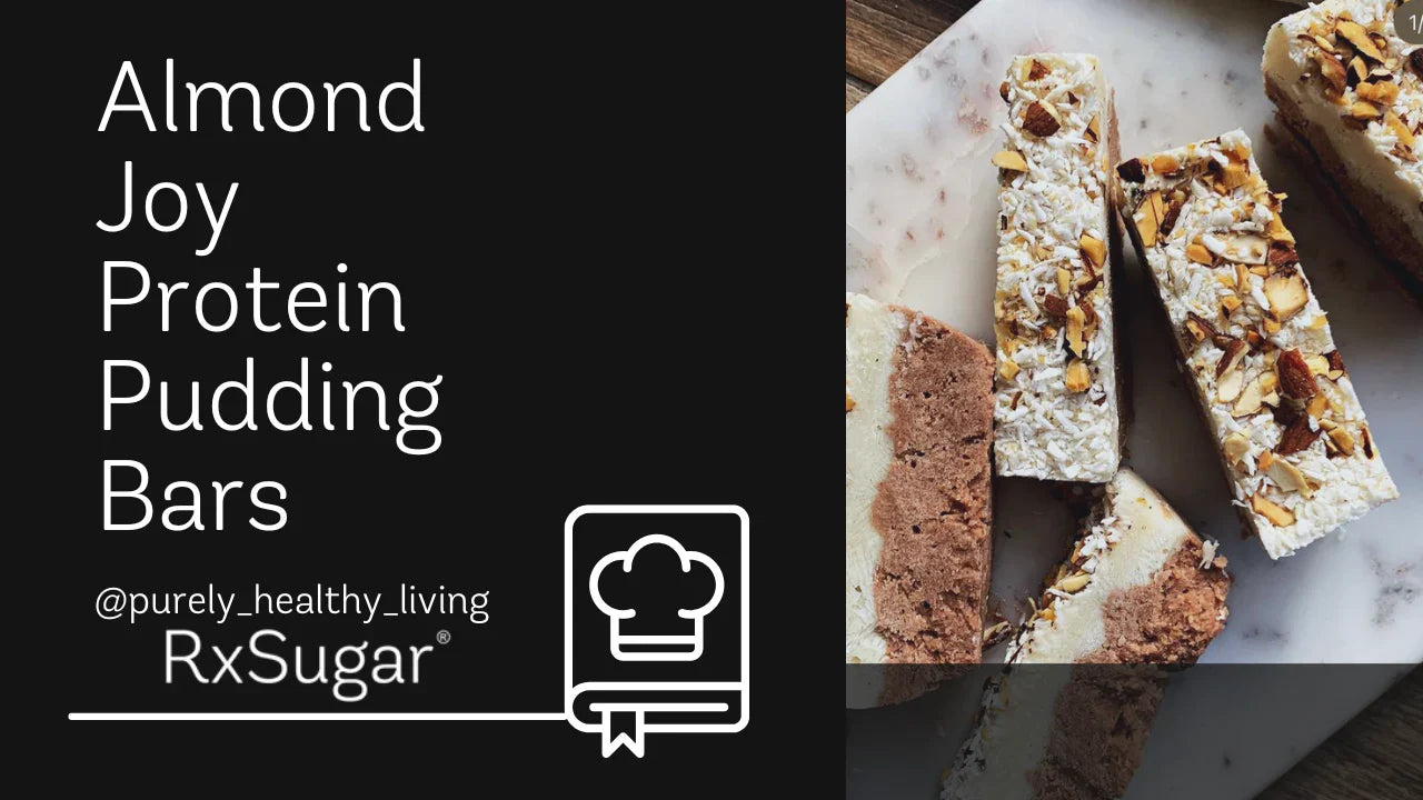 Almond Joy Protein Pudding Bars by @purely_healthy_living on Instagram