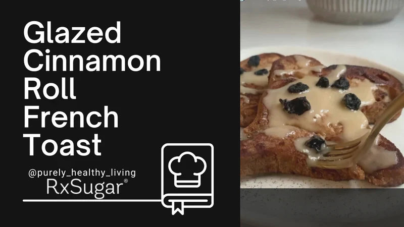 Glazed Cinnamon Roll French Toast by @purely_healthy_living on Instagram