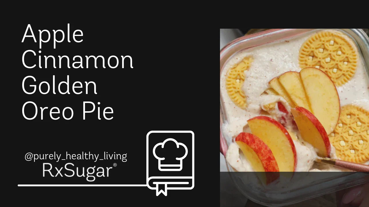 Apple Cinnamon Golden Oreo Pie by @Purely_Healthy_Living on Instagram