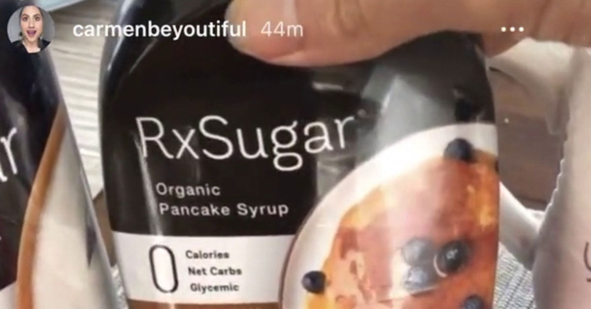 Carmenbeyoutiful RxSugar Organic Pancake Syrup & Sugar! (Spanish)