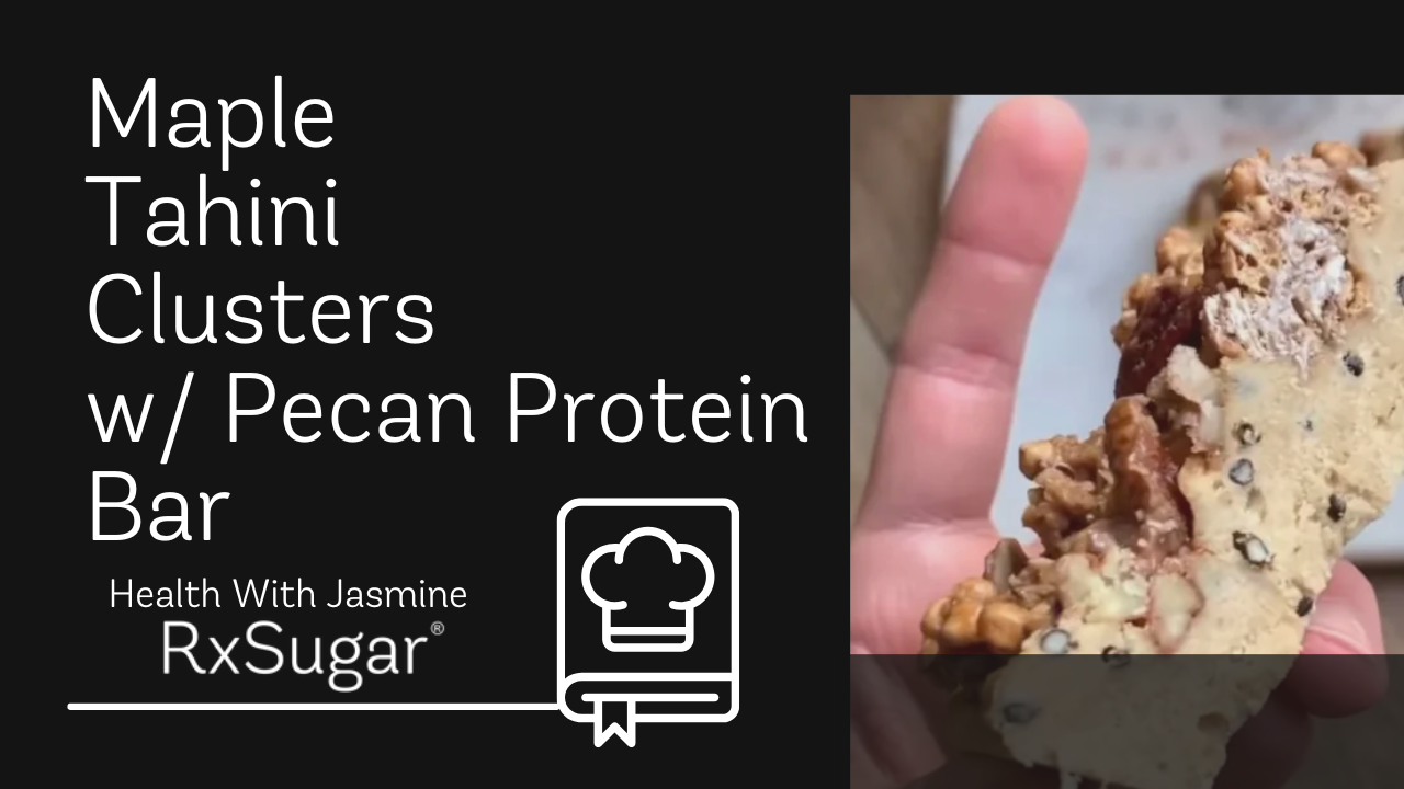 Purely Healthy Living Maple Tahini Clusters w/ Candied Pecan Protein Bars