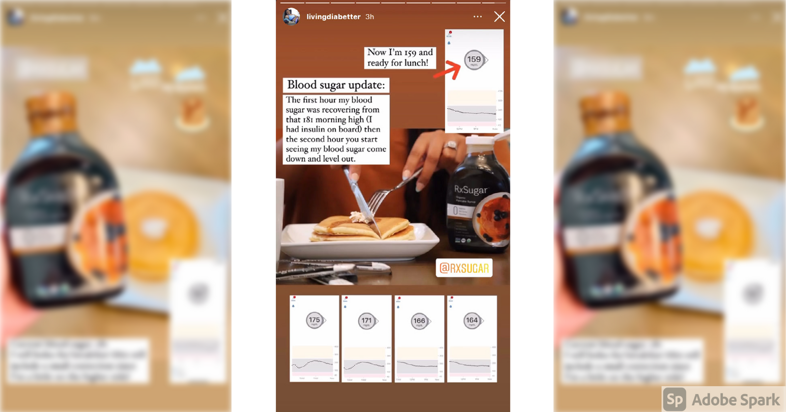 LivingDiabetter Loving RxSugar Organic Pancake Syrup & Sugar Stick Pack