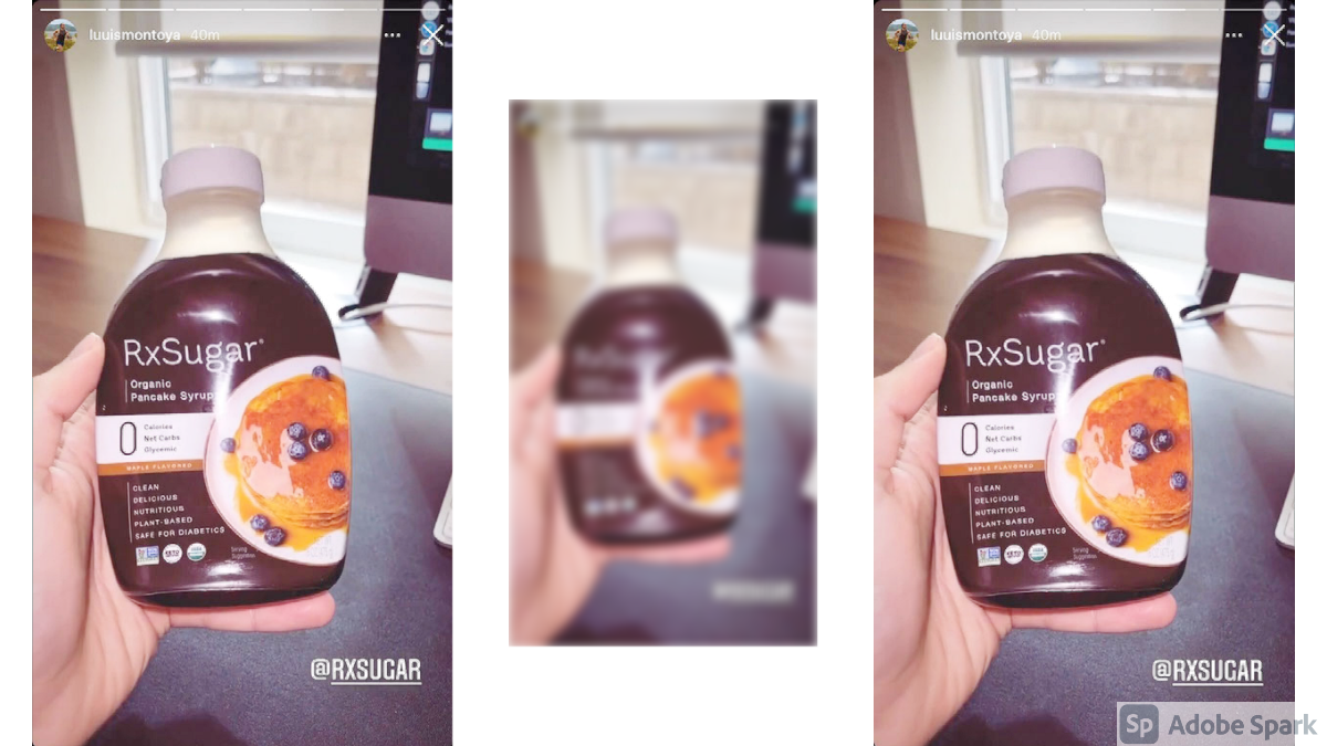 Luis Montoya - RxSugar Organic Pancake Syrup