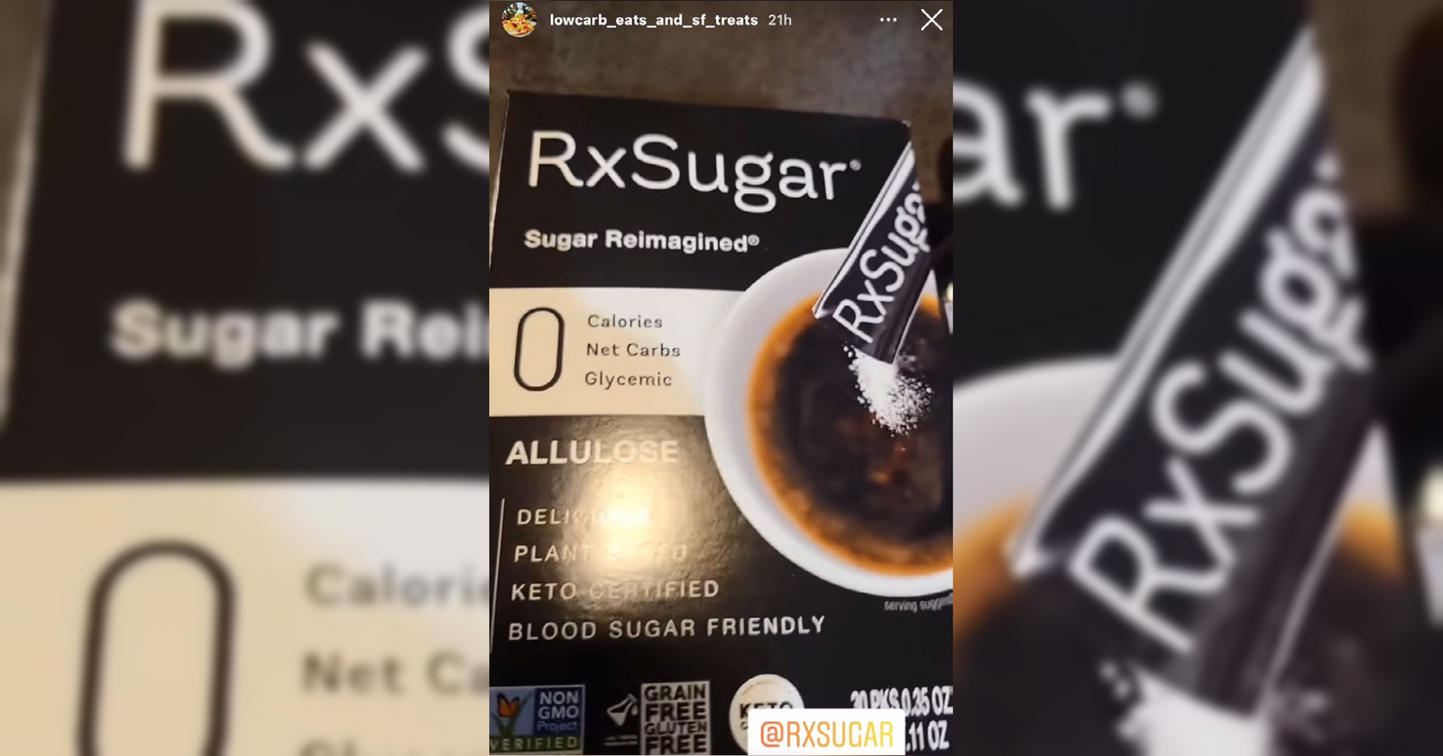 Low Carb Eats And Sf Treats Giving Her RxSugar Review