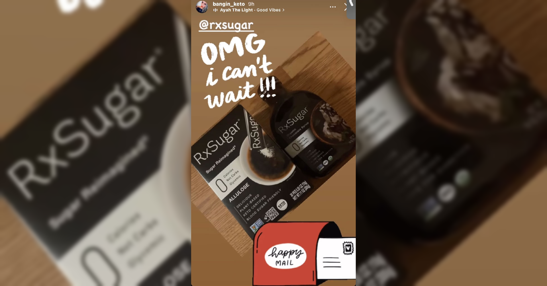 Bangin Keto Showing Off Her RxSugar