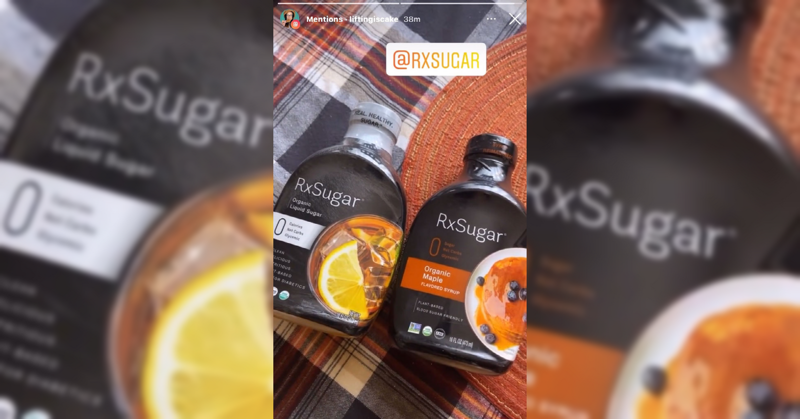 Lifting Is Cake Making Maple Walnut Pecan Pie Using RxSugar Organic Pancake Syrup