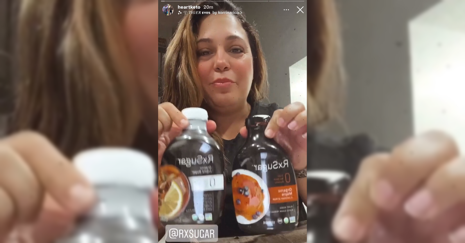 Heart Keto Reviewing Her RxSugar Package & Trying The Liquid Sugar In Her Lemonade!