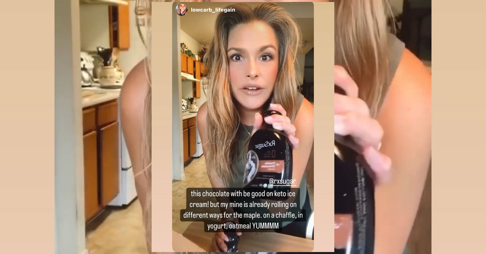 Low Carb Life Gain Excited About Her RxSugar Package!