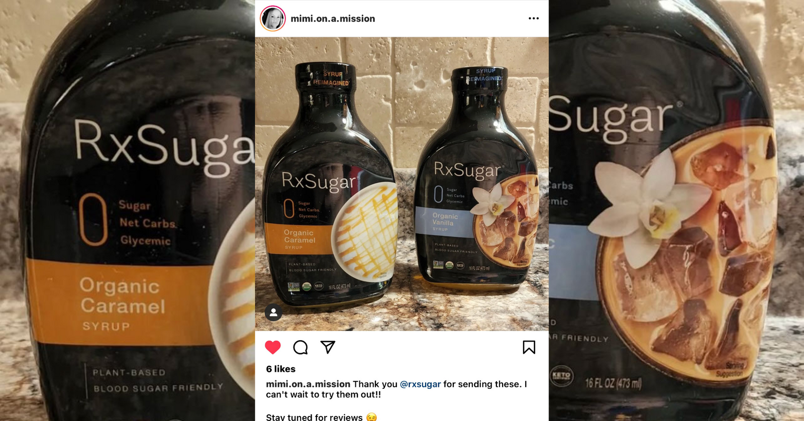Mimi on a Mission Receiving Her New RxSugar!
