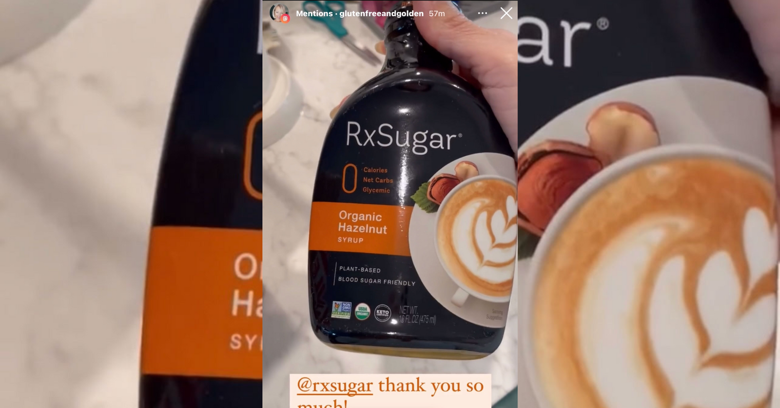 Gluten Free & Golden Unboxing Her RxSugar Package!