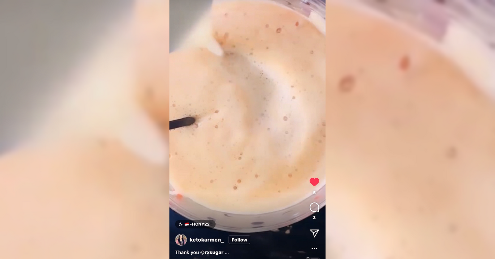 Keto Carmen Using Her RxSugar Organic Vanilla Syrup In Her Favorite Coffee!