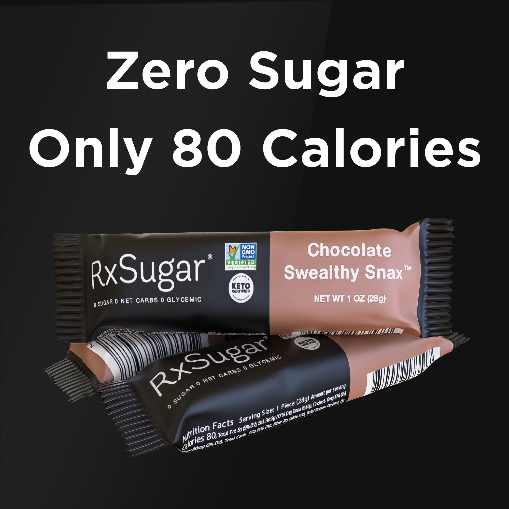 RxSugar Carton Swealthy Snax Front